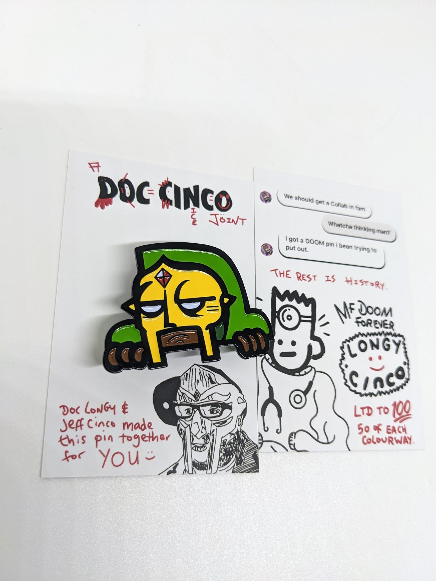 ALL CAPS Pin
